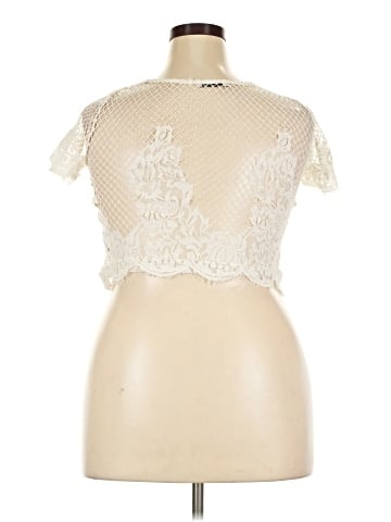 Trafaluc by Zara Short Sleeve Top (view 2)