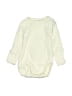 Zara Ivory Long Sleeve Onesie Size 0-3 mo - photo 1