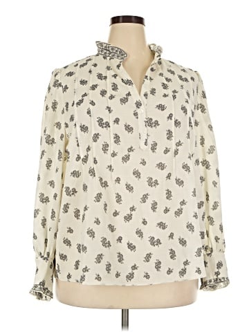 Max Studio Long Sleeve Blouse (view 1)