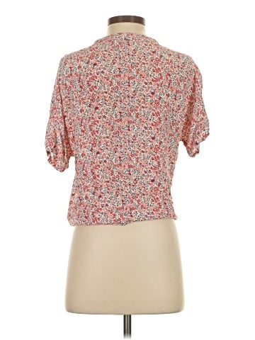 Cynthia Rowley Short Sleeve Blouse (view 2)
