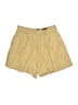 Gap Solid Yellow Khaki Shorts Size 6 Petite - photo 1