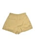 Gap Solid Yellow Khaki Shorts Size 6 Petite - photo 2