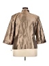 Dana Kay 100% Polyester Metallic Gold Jacket Size 20 - photo 2