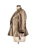 Dana Kay 100% Polyester Metallic Gold Jacket Size 20 - photo 5