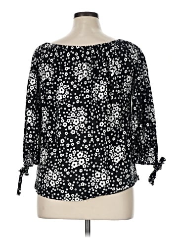 MICHAEL Michael Kors 3/4 Sleeve Blouse (view 2)