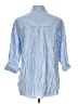 Copper Key Stripes Blue 3/4 Sleeve Button-Down Shirt Size L - photo 2