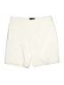 Banana Republic Solid Ivory Shorts Size 8 - photo 1