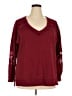 Torrid Burgundy Pullover Sweater Size 2X Plus (2) - photo 1