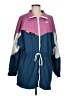 Nike 100% Nylon Color Block Blue Track Jacket Size M - photo 1