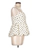 Gap 100% Cotton Ivory Sleeveless Blouse Size L (tall) - photo 4