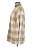 Ann Taylor LOFT Checkered-gingham Tan Turtleneck Sweater Size M - photo 5