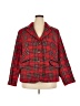 Talbots Plaid Red Blazer Size 18 - photo 1
