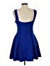 B. Darlin Solid Blue Cocktail Dress Size 11 - photo 2