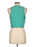 Amanda Uprichard Teal Sleeveless Blouse Size L - photo 2