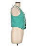 Amanda Uprichard Teal Sleeveless Blouse Size L - photo 4