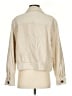Amour Vert 100% Cotton Solid Ivory Jacket Size S - photo 2