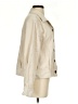 Amour Vert 100% Cotton Solid Ivory Jacket Size S - photo 4