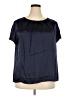 Talbots Blue Short Sleeve T-Shirt Size 20 - photo 1