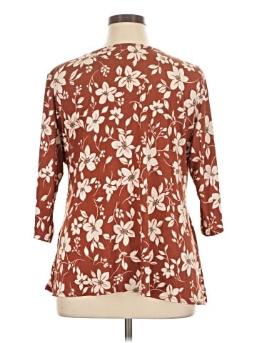 Kiyonna 3/4 Sleeve Blouse (view 2)