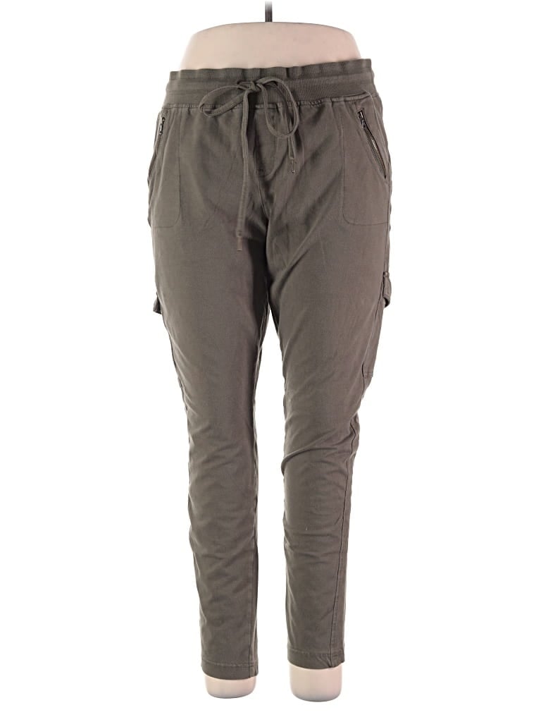 Pre-owned Natural Reflections Cargo Pants In Gray