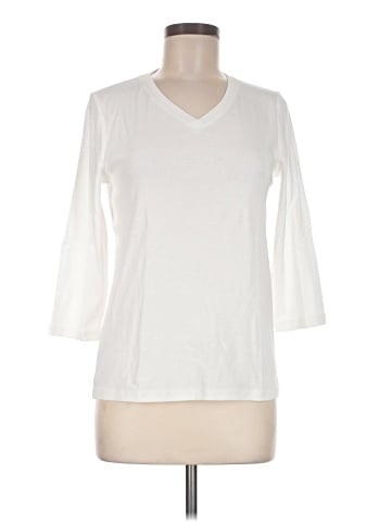 Chico's 3/4 Sleeve T-Shirt (view 1)