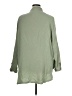 Arula 100% Cotton Green Long Sleeve Blouse Size 1X - photo 2