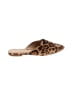 Madewell Animal Print Brown Mule/Clog Size 9 1/2 - photo 1
