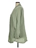 Arula 100% Cotton Green Long Sleeve Blouse Size 1X - photo 5