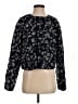 Ann Taylor LOFT Floral Black Jacket Size S - photo 1