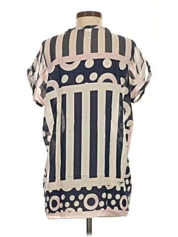 Diane von Furstenberg Short Sleeve Blouse (view 2)