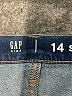 Gap Kids Solid Blue Jeans Size 14S - photo 3