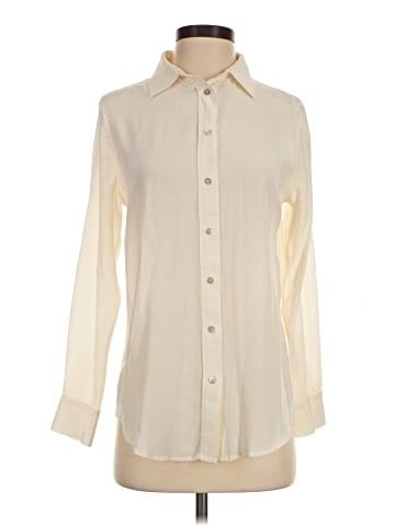 Magaschoni Long Sleeve Polo (view 1)