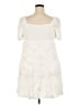 Rewind 100% Rayon Ivory Casual Dress Size XXL - photo 2