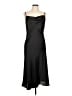 Bebe 100% Polyester Solid Black Cocktail Dress Size L - photo 1