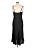 Bebe 100% Polyester Solid Black Cocktail Dress Size L - photo 2