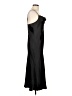 Bebe 100% Polyester Solid Black Cocktail Dress Size L - photo 4