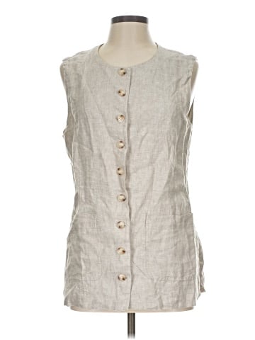 Quince Sleeveless Button-Down Shirt (view 1)
