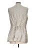 Quince 100% Linen Gray Sleeveless Button-Down Shirt Size L - photo 2
