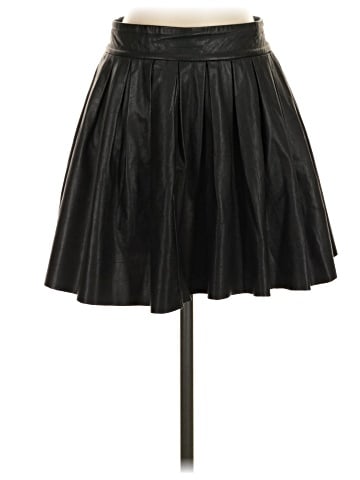Alice + Olivia Leather Skirt (view 1)