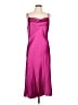 Bebe 100% Polyester Pink Cocktail Dress Size L - photo 1