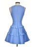 Elliatt Solid Blue Cocktail Dress Size S - photo 2