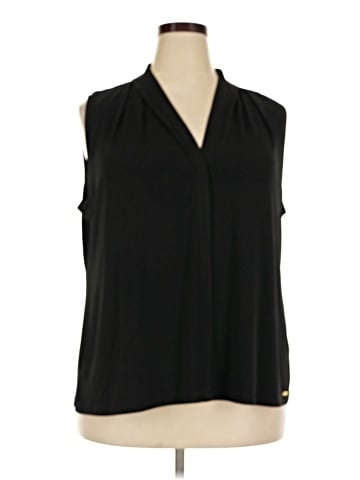 Calvin Klein Sleeveless Blouse (view 1)