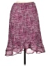 Lapis 100% Polyester Tweed Purple Casual Skirt Size M - photo 1