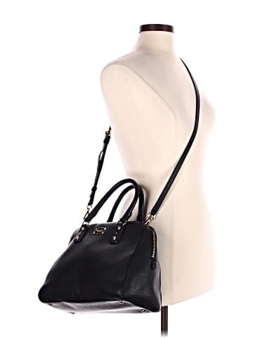 MICHAEL Michael Kors Leather Satchel (view 2)