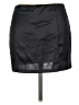 Forever 21 Solid Black Casual Skirt Size L - photo 2