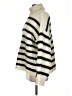 Line & Dot 100% Polyester Stripes Ivory Pullover Sweater Size XS - photo 5