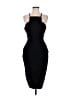 Elliatt Solid Black Cocktail Dress Size M - photo 1