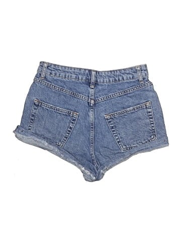 Topshop Denim Shorts (view 2)