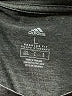 Adidas 100% Polyester Black Active T-Shirt Size 14 - 16 - photo 3