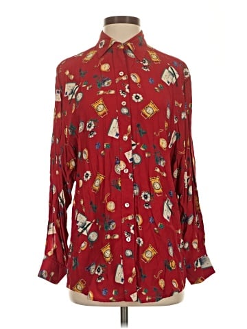 Karen Kane Long Sleeve Blouse (view 1)